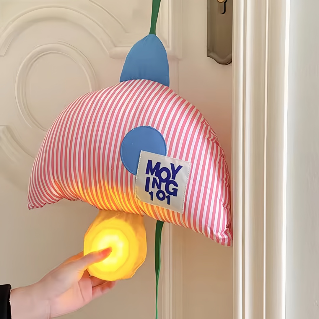 Home Textile - Lampu Malam LED Bentuk Jamur Lucu