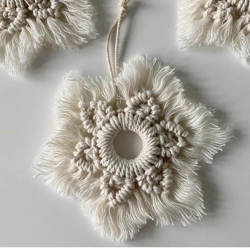 Home Textiles & Decorations - Hiasan Dinding Bintang Rajutan Tangan Gaya
