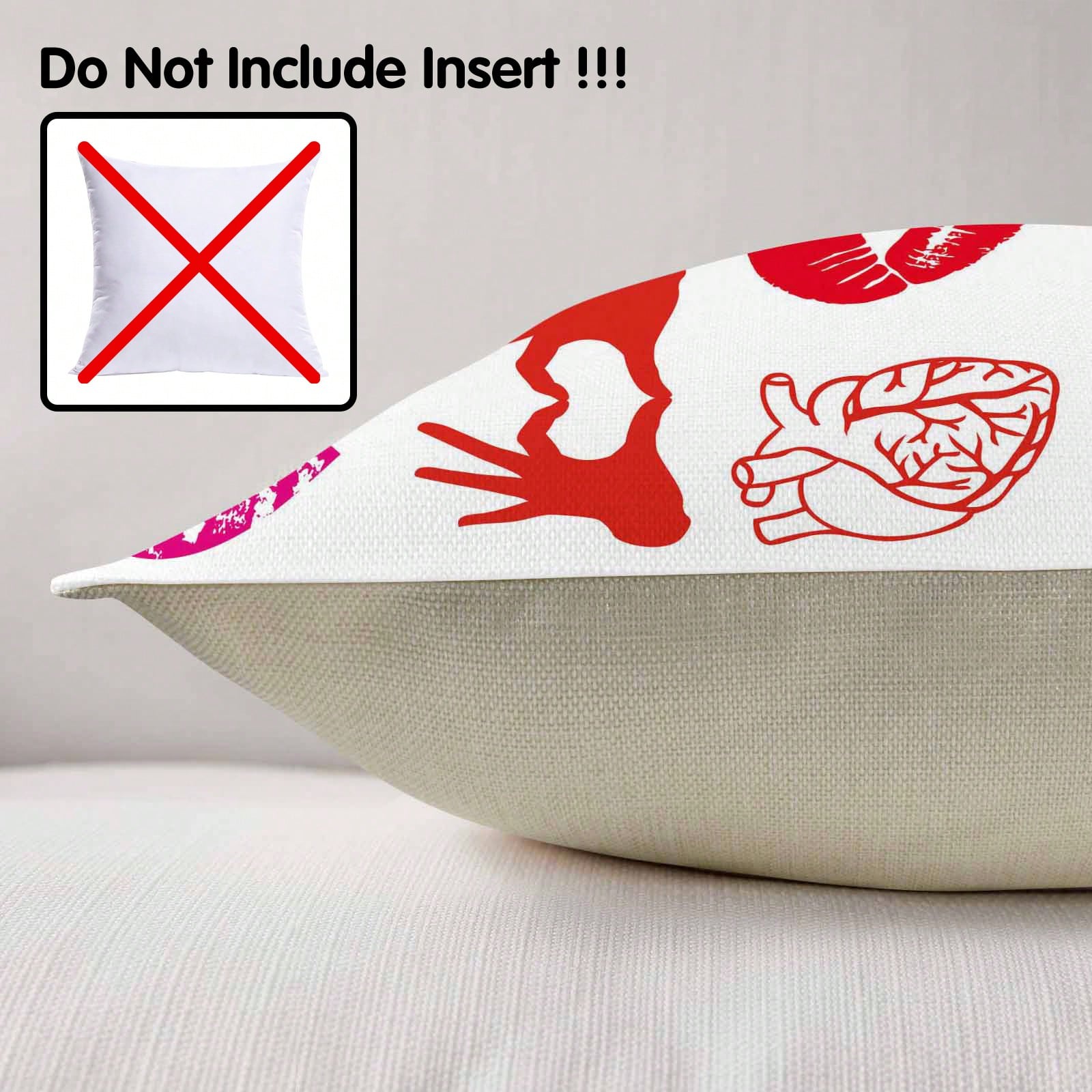 4 Buah Sarung Bantal Musim Gug - Pillow Insert 18X18 ulasan dan harga