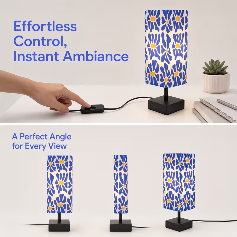 Lampu Meja Modern Berwarna-war - Home Textiles & Decorations ulasan dan harga