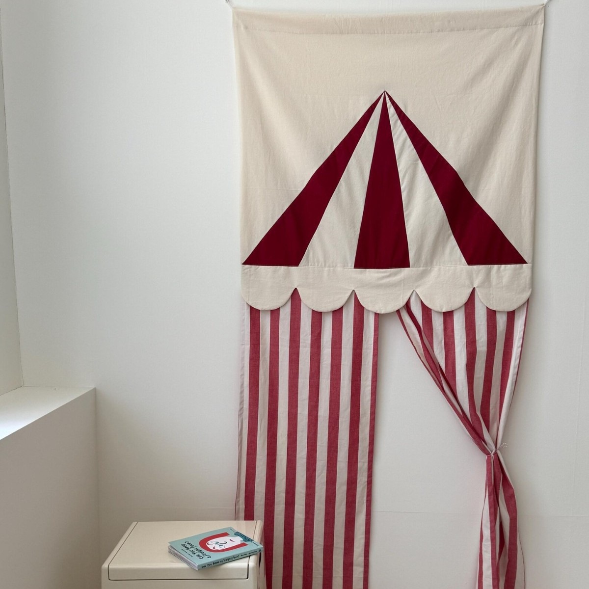 Tirai Pintu Bergaris Gaya Sirk - Home Textile ulasan dan harga