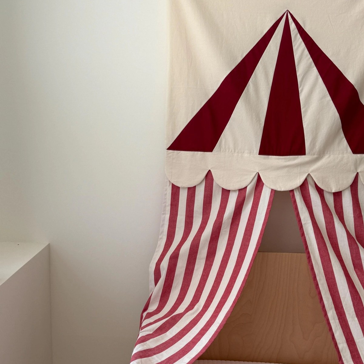 Tirai Pintu Bergaris Gaya Sirk - Home Textile ulasan dan harga